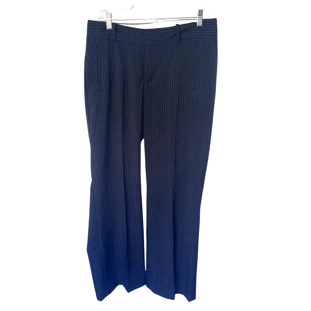 Dockers Men's Navy Blue Pinstripe Dress Pants Sz US 10M